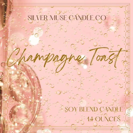 Champagne Toast Candle