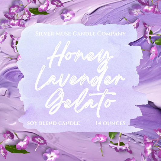 Honey Lavender Gelato Candle